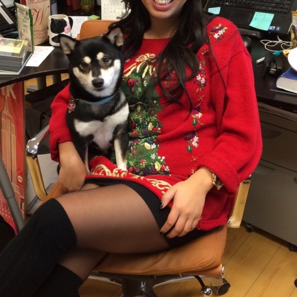 Ugly Christmas Sweater Dress size LARGE - Picture 3 of 3